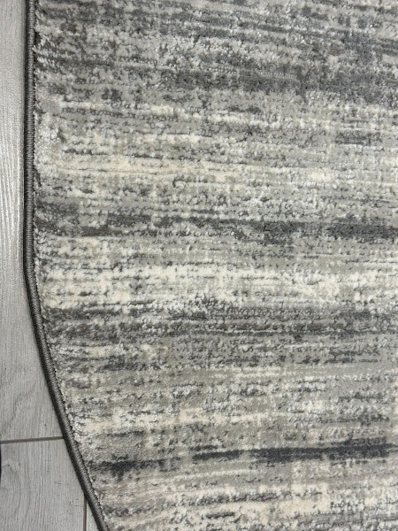 Турецкий овальный ковёр 04077G GREY / GREY