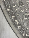 Турецкий овальный ковёр GA007G GREY / GREY
