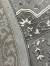 Турецкий овальный ковёр GA007G GREY / GREY