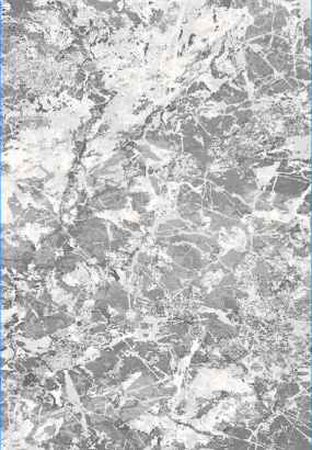 Турецкий прямоугольный ковёр GA025G GREY / GREY