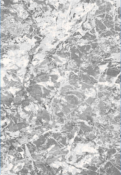 Турецкий прямоугольный ковёр GA025G GREY / GREY