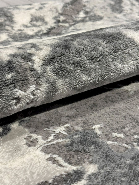 Турецкий прямоугольный ковёр GA025G GREY / GREY