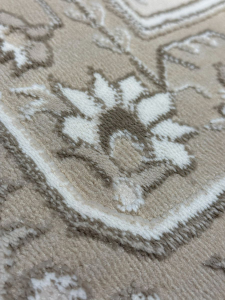 Турецкий прямоугольный ковёр GA073A BROWN / BROWN