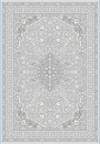 Турецкий прямоугольный ковёр GA073G GREY / GREY