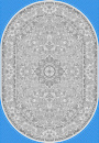 Турецкий овальный ковёр GA075G GREY / GREY