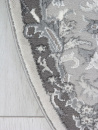 Турецкий овальный ковёр GA075G GREY / GREY