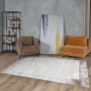 Турецкий прямоугольный ковёр  T1378LL CREAM/GREY