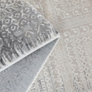 Турецкий прямоугольный ковёр  T1400LL CREAM/GREY