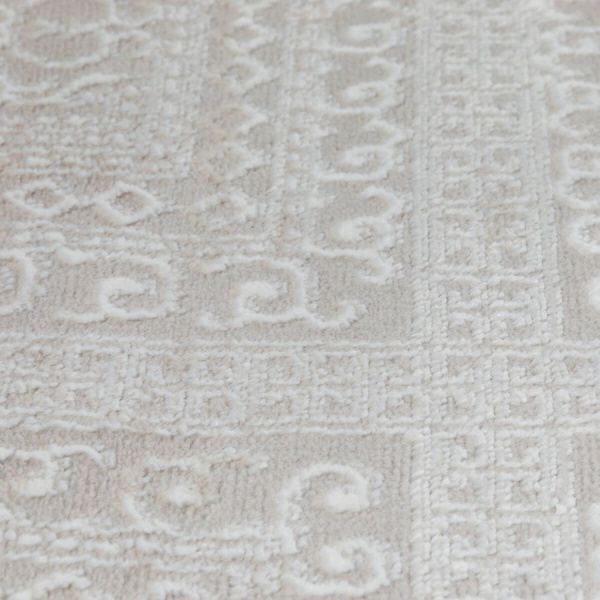 Турецкий прямоугольный ковёр  T1400LL CREAM/GREY