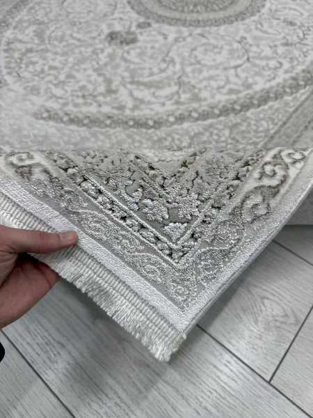 Турецкий прямоугольный ковёр PR51A CREAM
