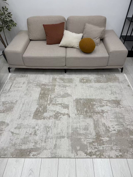Турецкий прямоугольный ковёр RL59A CREAM