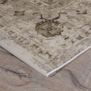 Турецкий прямоугольный ковёр  A4272A BEIGE/MUSTARD