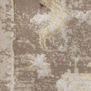 Турецкий прямоугольный ковёр  A4272A BEIGE/MUSTARD