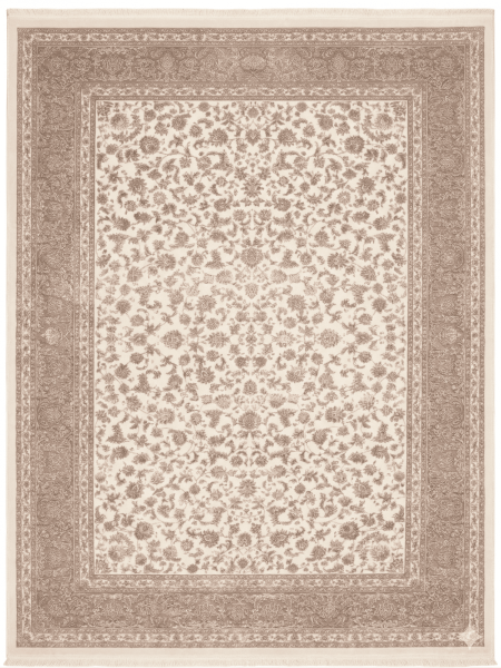 Турецкий прямоугольный ковёр 4554B S.WHITE / CREAM