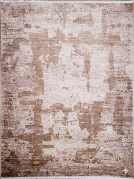 Турецкий прямоугольный ковёр 9333A S.CREAM / BROWN