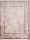 Турецкий прямоугольный ковёр 9337A S.WHITE / BROWN