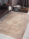 Турецкий прямоугольный ковёр 9340A S.WHITE / D.BEIGE