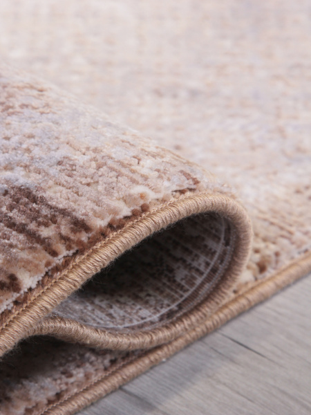 Турецкий прямоугольный ковёр 9340A S.WHITE / D.BEIGE