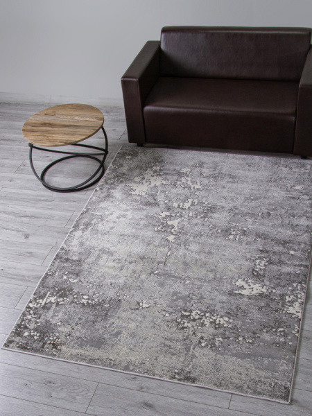 Российский прямоугольный ковёр D996 LIGHT GRAY