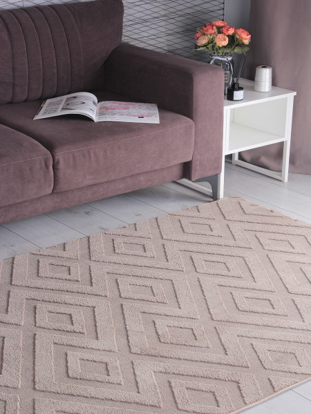 Китайский прямоугольный ковёр PX3005 BEIGE