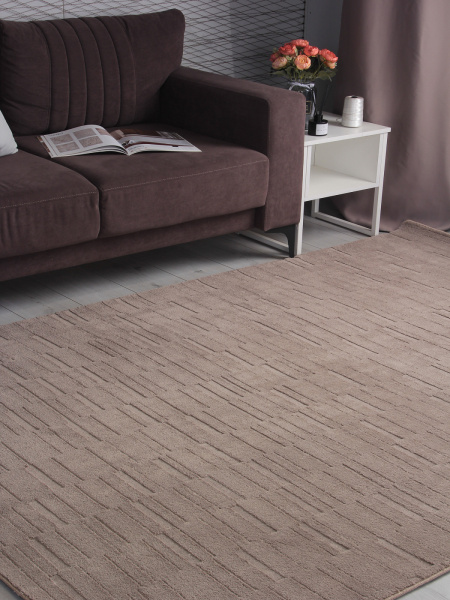 Китайский прямоугольный ковёр PX3009 BEIGE