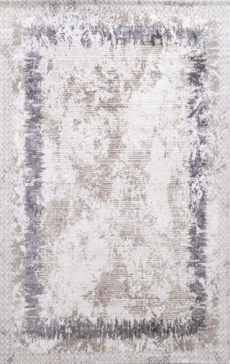 Турецкий прямоугольный ковёр A4895A-CREAM/CREAM
