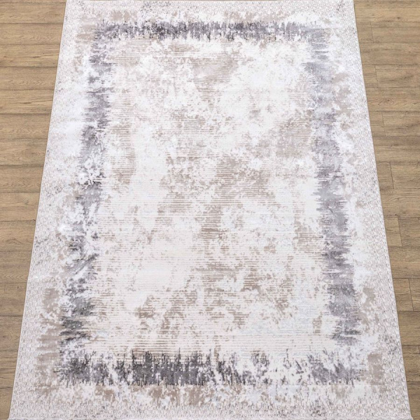 Турецкий прямоугольный ковёр A4895A-CREAM/CREAM