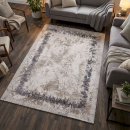 Турецкий прямоугольный ковёр A4895A-CREAM/CREAM