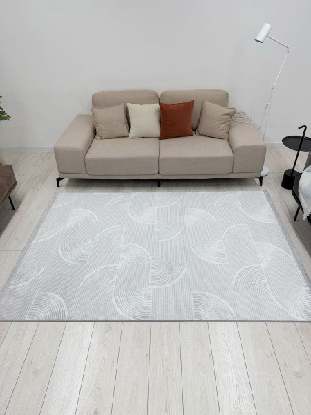 Турецкий прямоугольный ковёр HL600A GREY