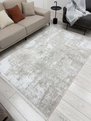 Турецкий прямоугольный ковёр MR112A CREAM