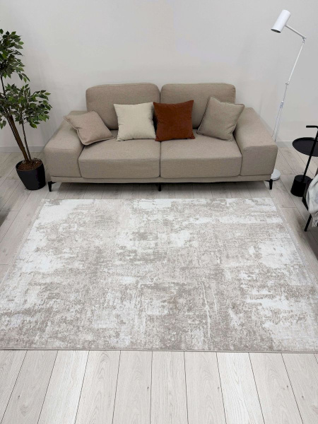 Турецкий прямоугольный ковёр MR112A CREAM