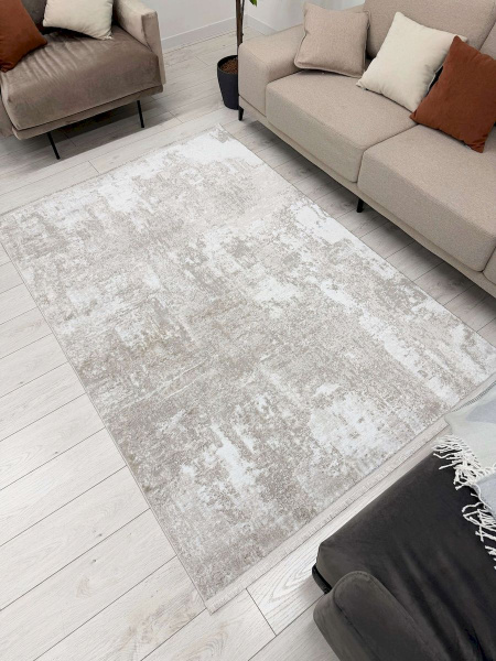 Турецкий прямоугольный ковёр MR112A CREAM