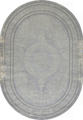 Турецкий овальный ковёр O0788 930