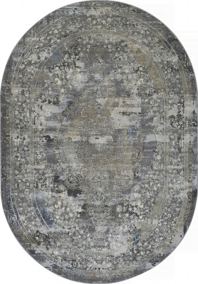 Турецкий овальный ковёр O1174 110