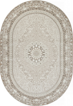 Турецкий овальный ковёр O1464 070