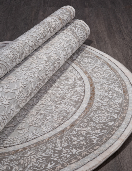 Турецкий овальный ковёр 34790 070 BEIGE