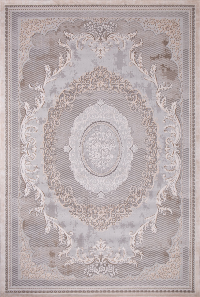 Турецкий прямоугольный ковёр 34814 070 BEIGE
