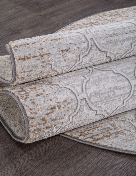 Турецкий овальный ковёр 34831 070 BEIGE