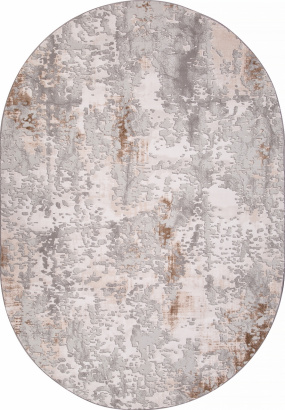 Турецкий овальный ковёр O0544 070 BEIGE