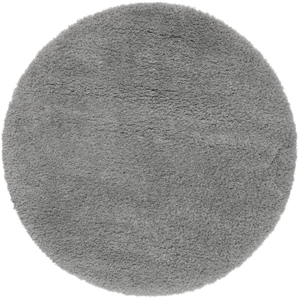 Турецкий круглый ковёр  01800A L.Grey/L.Grey 