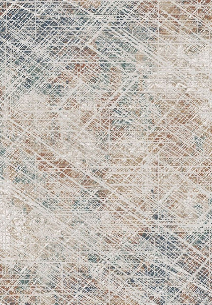 Турецкий прямоугольный ковёр  A3744A MINT GREEN/TERRA