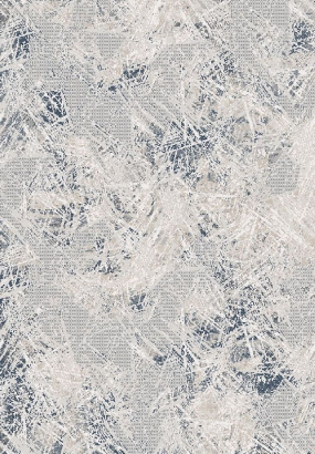 Турецкий прямоугольный ковёр  A3746A CREAM/L.BLUE