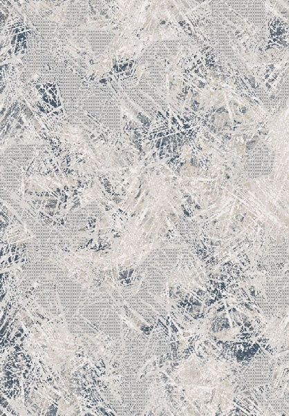 Турецкий прямоугольный ковёр  A3746A CREAM/L.BLUE