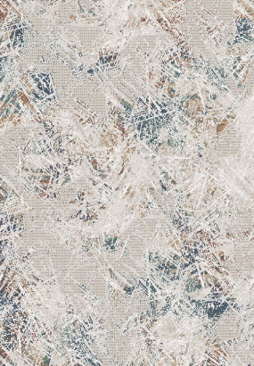 Турецкий прямоугольный ковёр  A3746A MINT GREEN/TERRA