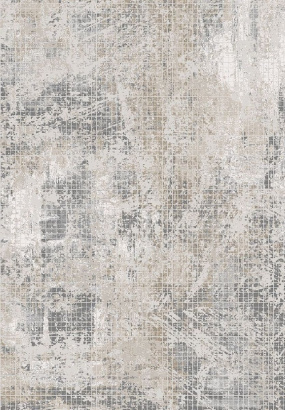 Турецкий прямоугольный ковёр  A3854A CREAM/GREY