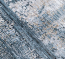 Турецкий прямоугольный ковёр 04271A GREY - BLUE