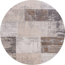 Российский круглый ковёр 21601-20612