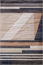 Российский прямоугольный ковёр D790 BEIGE-GRAY