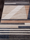 Российский прямоугольный ковёр D790 BEIGE-GRAY
