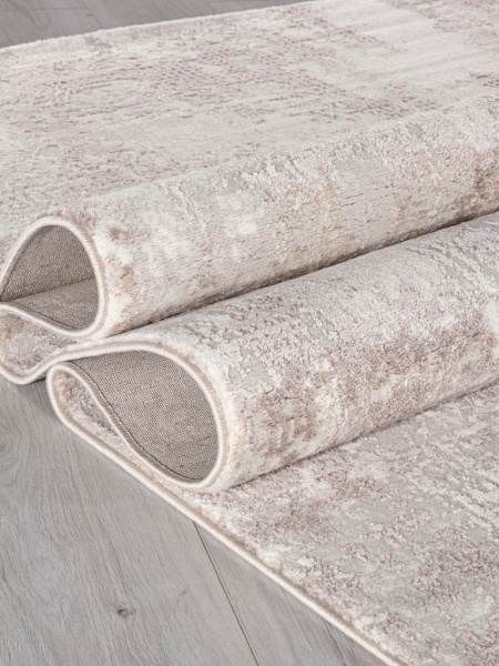 Турецкий прямоугольный ковёр 38871 780 BEIGE / GREY